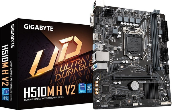 Fotoja e Pllakë amë Gigabyte H510M H V2, Intel H470, Socket 1200, 2 slota, Micro ATX