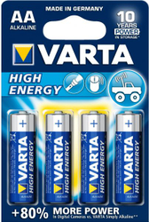 Fotoja e Bateri Varta High Energy AA / R6, 4 copa