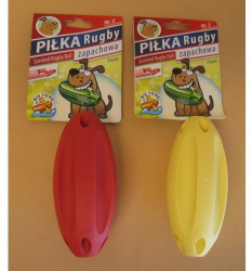 Fotoja e Lodër gome për qen Catfish Plast Rugby Ball II