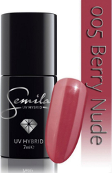 Fotoja e Llak thonjësh Semilac, 005 Berry Nude, 7ml