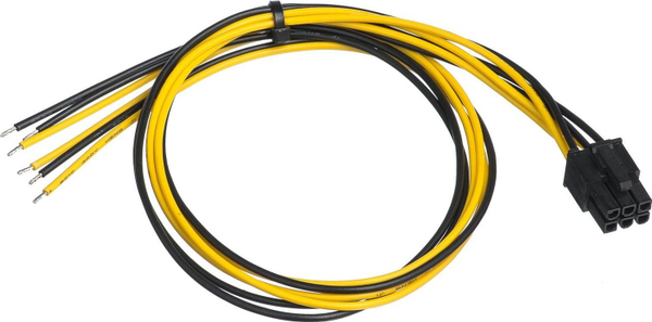Fotoja e Kabllo Akyga ATX AK-SC-19, PCI-E 6-pin, 450 mm