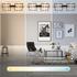 Fotoja e Ndriçues Briloner LED 44W, 4400 lm, 2700K - 6500K, 75 x 40 x 8 cm, i zi/kafe e hapur, Picture 4