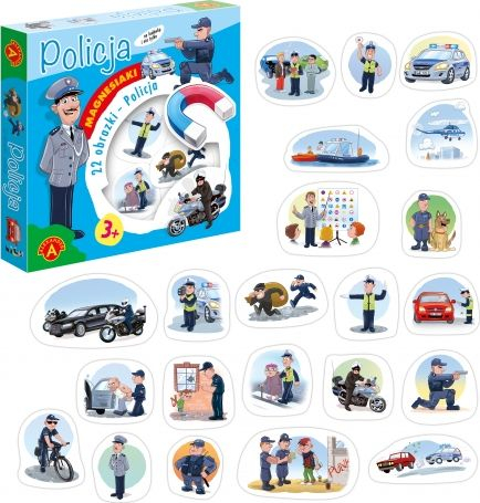Fotoja e Set i magnetëve për frigorifer Alexander Police 023695, 22 copë