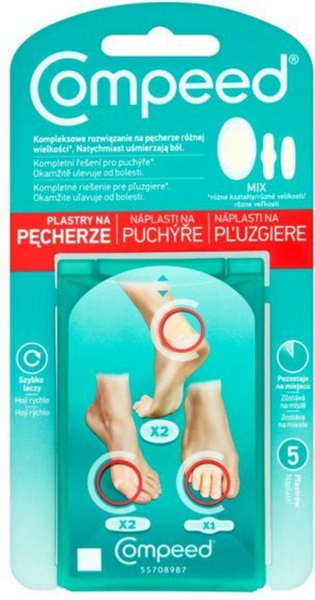 Fotoja e Xhel Johnson & Johnson Compeed, 5 copë/1 paketë