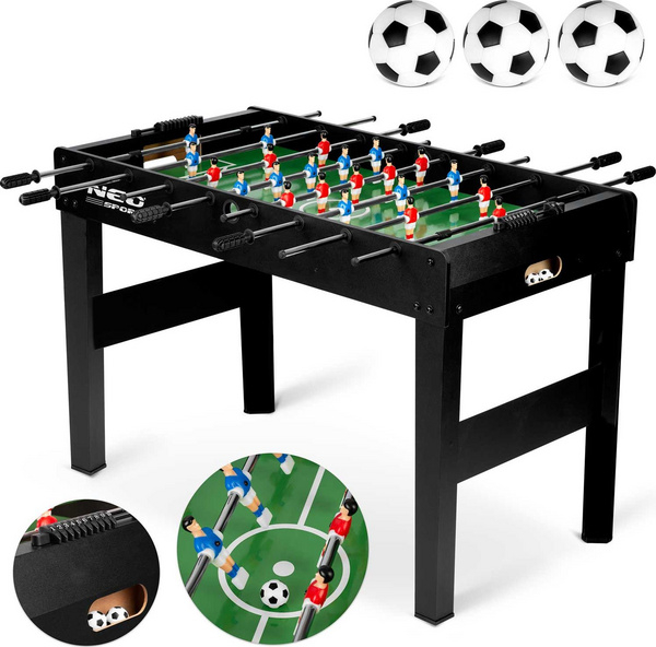 Fotoja e Tavolinë futbolli Neo-Sport (NS-805), 118x61x79 cm, e zezë