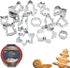 Fotoja e Forma për biskota La Cucina Gingerbread, 15 copë, të argjendta, Picture 1