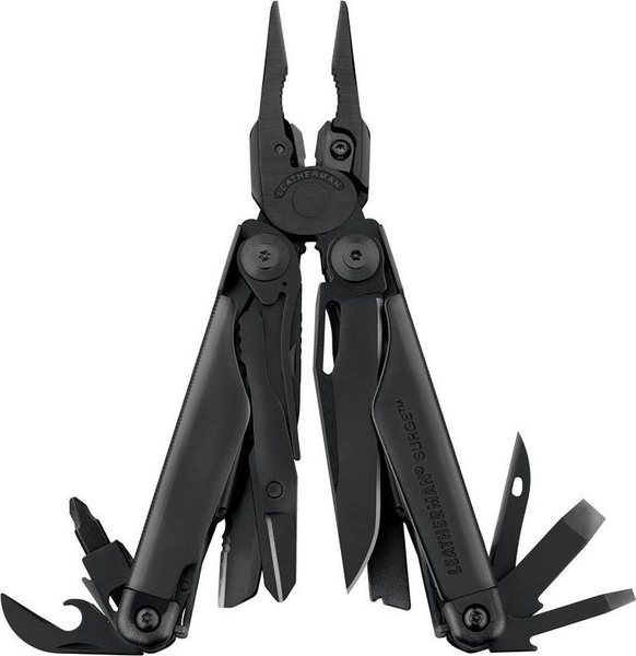 Fotoja e Pajisje multifunksionale Leatherman Surge Box 831333, e zezë