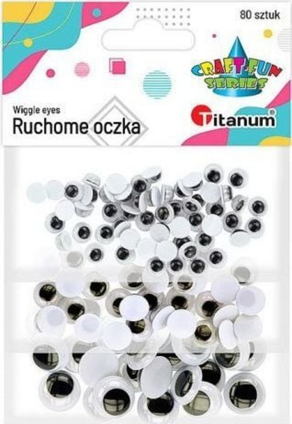 Fotoja e Sy dekorativë pa ngjitës Titanium, 80 copë