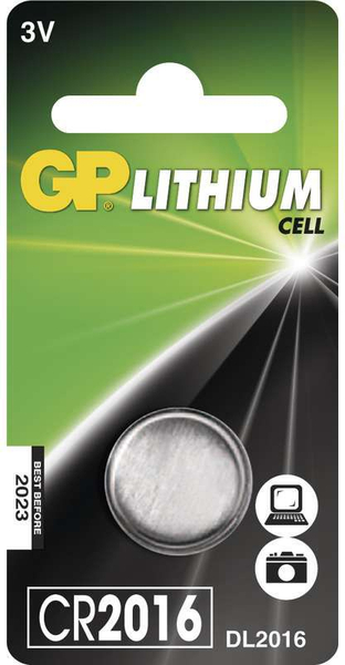 Fotoja e Bateri GP Lithium CR2016, 1 copë