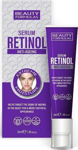 Fotoja e Serum për fytyrë Beauty Formulas Retinol Anti-Aging, 30 ml