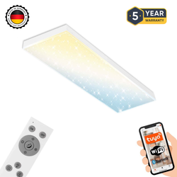 Fotoja e Ndriçues Briloner Led Panel Smart 100 cm, 28W, 3000lm, i bardhë