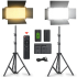 Fotoja e Set dritash LED MJ Panel Pro 600, 3200K-6500K, Picture 2