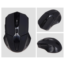 Fotoja e Maus Logitech, 2.4Ghz W220A 1600DPI, i zi