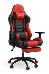 Fotoja e Karrike gaming Furgle, e zezë / kuqe