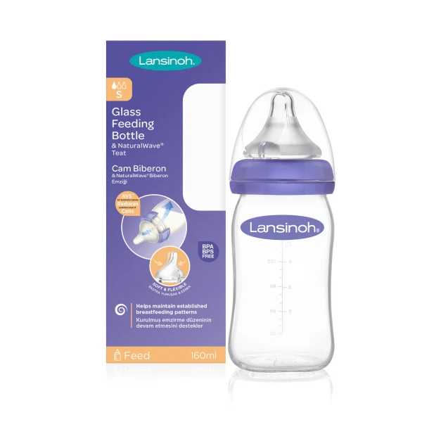 Fotoja e Shishe qelqi Lansinoh, 160ml