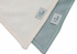 Fotoja e Përparëse Jollein Bandana Velvet Rib Sea Green/Ivory, 2 copë, Picture 3