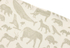 Fotoja e MBULESA TE HOLLA MUSLIN 70x70cm Animals Olive Green (3pack), Picture 3
