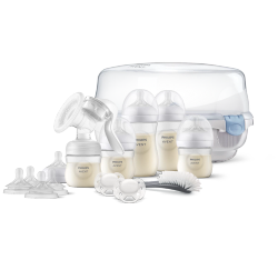 Fotoja e Giftset Manual Breast pump + sterilizer