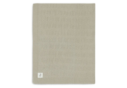 Fotoja e Plaf per bebe 75x100cm Grain Knit - Olive Green