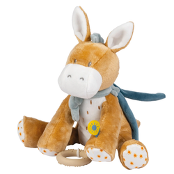 Fotoja e Lodër me muzikë Nattou Donkey Leo, 29 cm, e kaftë