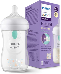 Fotoja e SCY673/82 BOTTLE NAT 3.0 AFV 9OZ  DECO 2 BEAR 1P