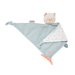 Fotoja e Mbajtse per meme Doudou Cat Lana - 65x35 cm - Dusty Blue