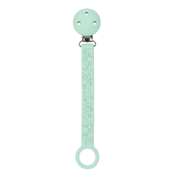 Fotoja e Mbajtse per meme universale prej silikoni dhe gome - 21 cm -Mint Green Pattern