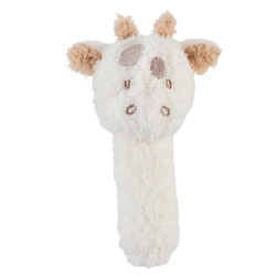 Fotoja e Loder me zhurme Rattle Giraffe - 14 cm - Teddy Ecru