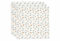 Fotoja e Pelena Muslin Roarsome 70x70cm, 3 copë