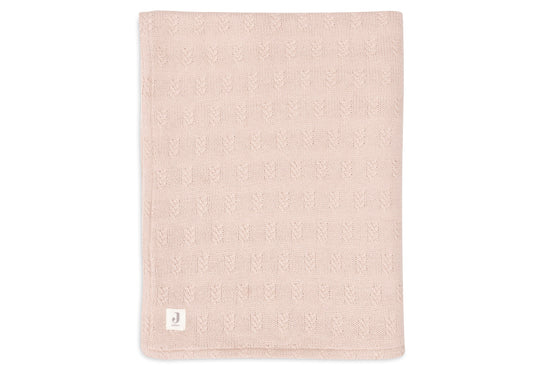 Fotoja e Plaf per bebe 75x100cm Grain Knit-Wild Rose/Velvet