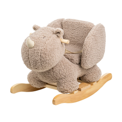Fotoja e Karrige lëkundëse Nattou Rhino Teddy, Taupe