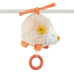 Fotoja e Loder me muzik Hedgehog Zoe- 20 cm - Dark warm beige