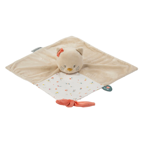 Fotoja e Mbajtse per meme Doudou Cat Lana- 30x30 cm - Sand beige
