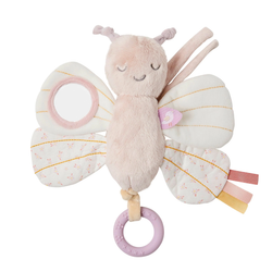 Fotoja e Lodër aktiviteti Nattou Butterfly Alice & Pomme, 25cm, rozë