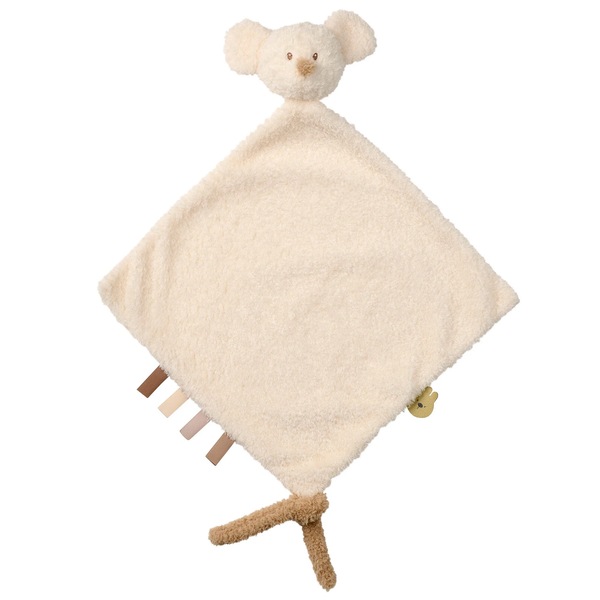 Fotoja e Mbajtse per meme Doudou Mouse TEDDY- 35 cm - Teddy Ecru