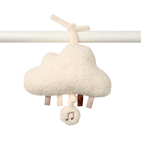 Fotoja e Loder me muzik  Cloud- 15 cm - Teddy Ecru