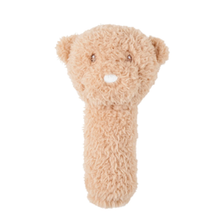 Fotoja e Loder me zhurme Rattle Bear - 14 cm - Teddy Caramel