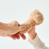 Fotoja e Loder me zhurme Rattle Bear - 14 cm - Teddy Caramel, Picture 2