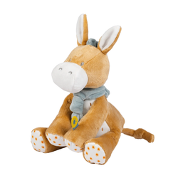 Fotoja e Lodër e butë Nattou Donkey Leo, 32cm, e kaftë