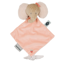 Fotoja e Mbajtëse per meme Nattou Doudou Elephant, 19 cm, Oli Pink