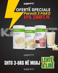 Fotoja e 3 x Pako 21 Ditore për Shtim Peshe KB24FIT Herbalife – 2 Formula 1 Healthy Meal, 550g, Mengjes & Darkë, + Pije Protein Drink Mix 588g + Plan Ushqimor Falas