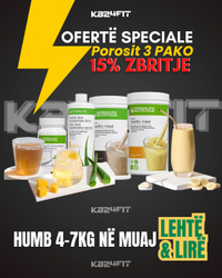 Fotoja e 3 x Pako 21 Ditore për Humbje Peshe KB24FIT Herbalife – 2 Formula 1 Healthy Meal, 550g, Mengjes & Darkë + Pije Instante bimore me ekstrakte çaji 51g & Herbal Aloe Concentrate 473ml 30 Ditë + Plan Ushqimi Falas