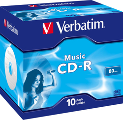 Fotoja e CD Verbatim CD-R, 700MB, 10 copë