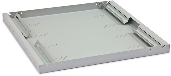 Fotoja e Raft me shpim Triton A4 RAC-UP-450-A4, 19", 1U / 450mm, kapaciteti ngarkese 80Kg, gri