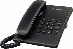 Fotoja e Telefon fiks Panasonic KX-TS500PDB, i zi
