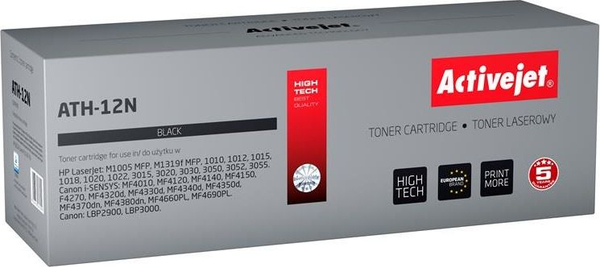 Fotoja e Toner zëvendësues Activejet ATH-12N, i zi