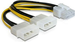 Fotoja e Kabllo Delock PCI Express 82397, 15cm, e verdhë