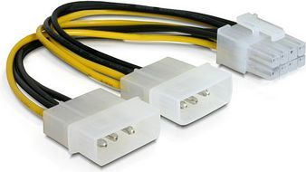 Fotoja e Kabllo Delock PCI Express 82397, 15cm, e verdhë