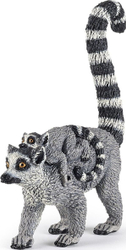 Fotoja e Lodër Papo Lemur me të voglin