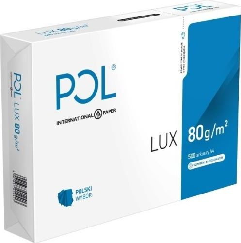 Fotoja e Letër pritntimi International Paper PolLux, A4, 80g, 500 fletë